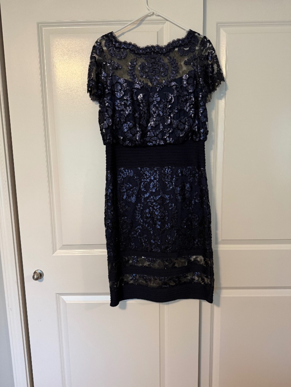 Tadashi Shoji women's dress. size 12. worn but like new.